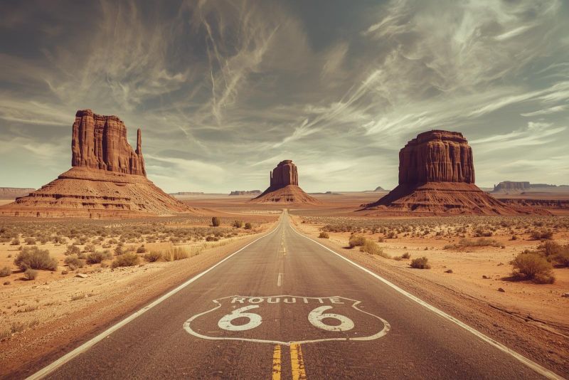 Route 66 & Canyon